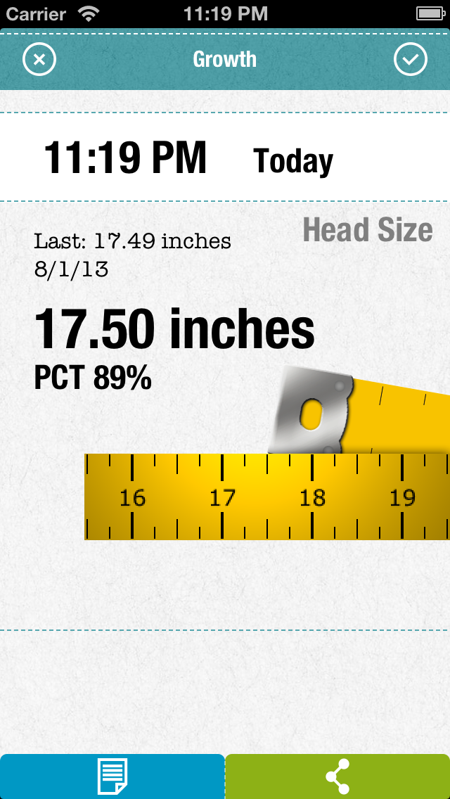input growth head size